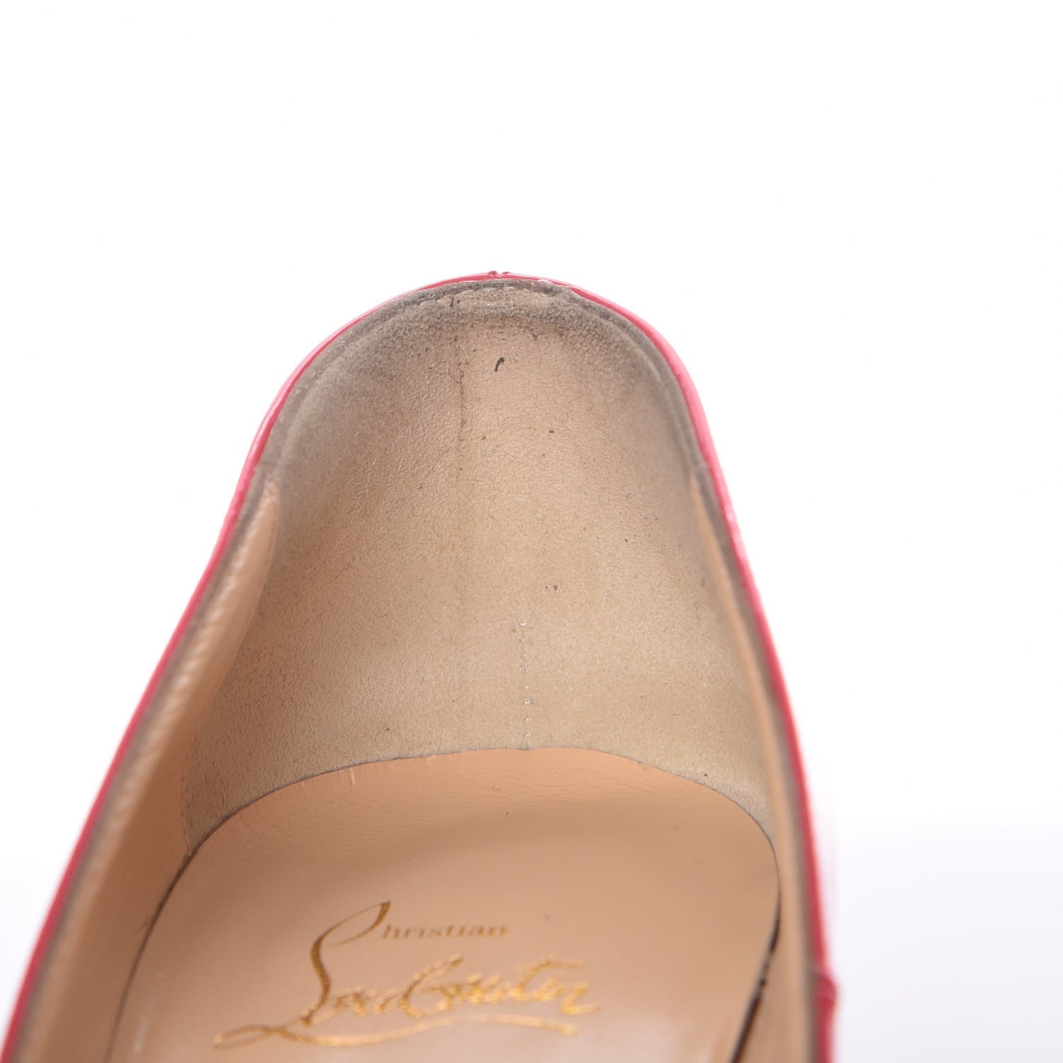 Christian Louboutin Patent So Kate 120 Pumps 38 Begonia 9 of 10