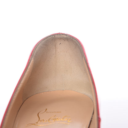 Christian Louboutin Patent So Kate 120 Pumps 38 Begonia 9 of 10