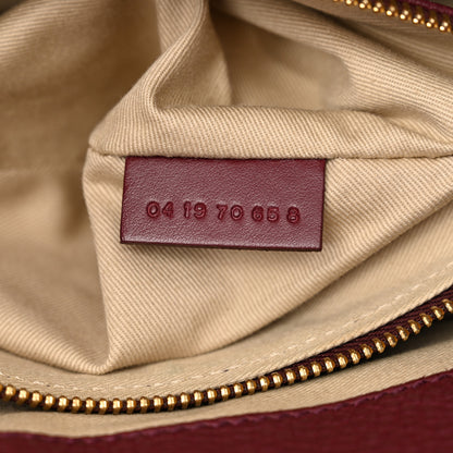 Chloe Grained Calfskin Medium Aby Day Shoulder Bag Red 6 of 12