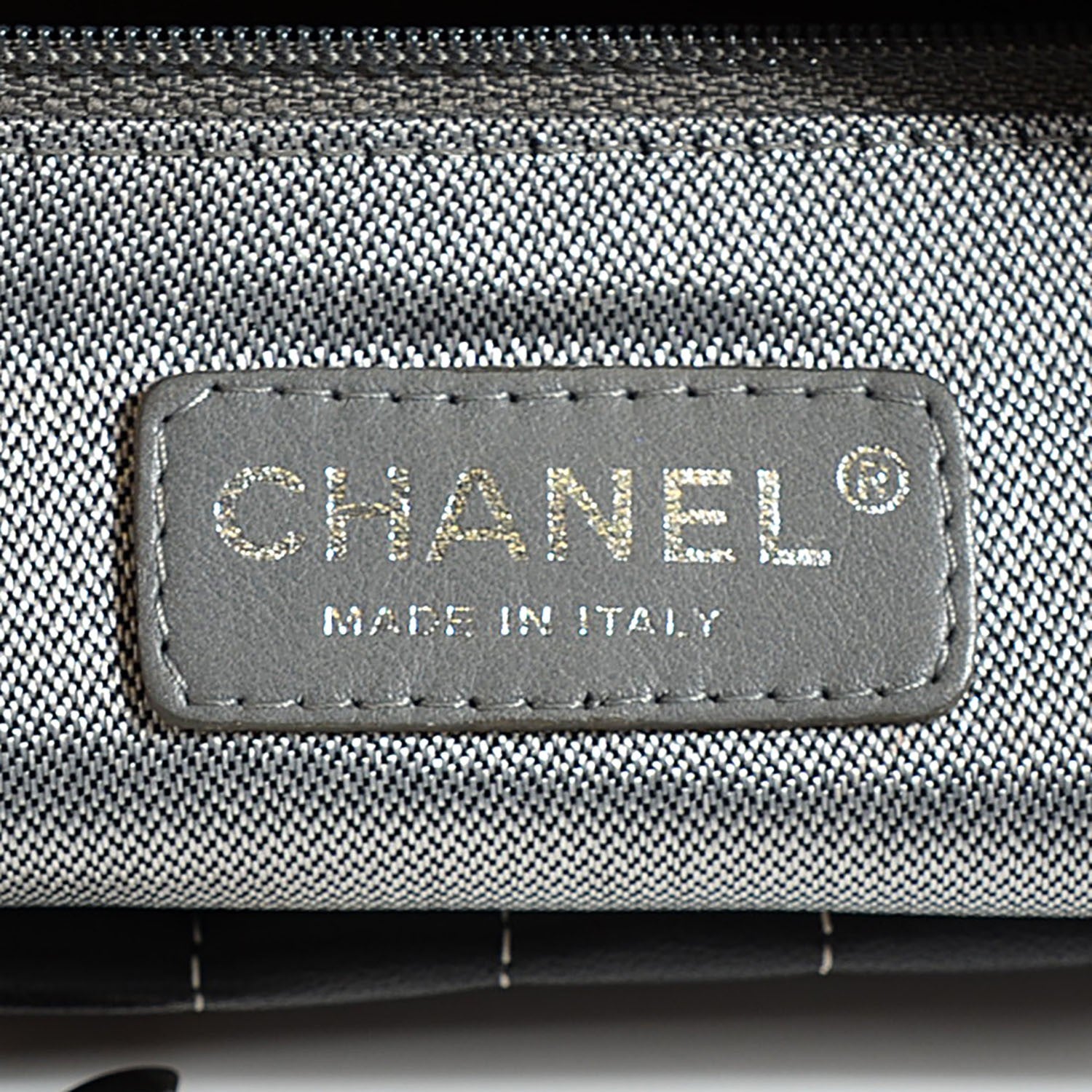 Chanel Lambskin Vertical Quilted Large Mademoiselle Tote Black 6 of 7