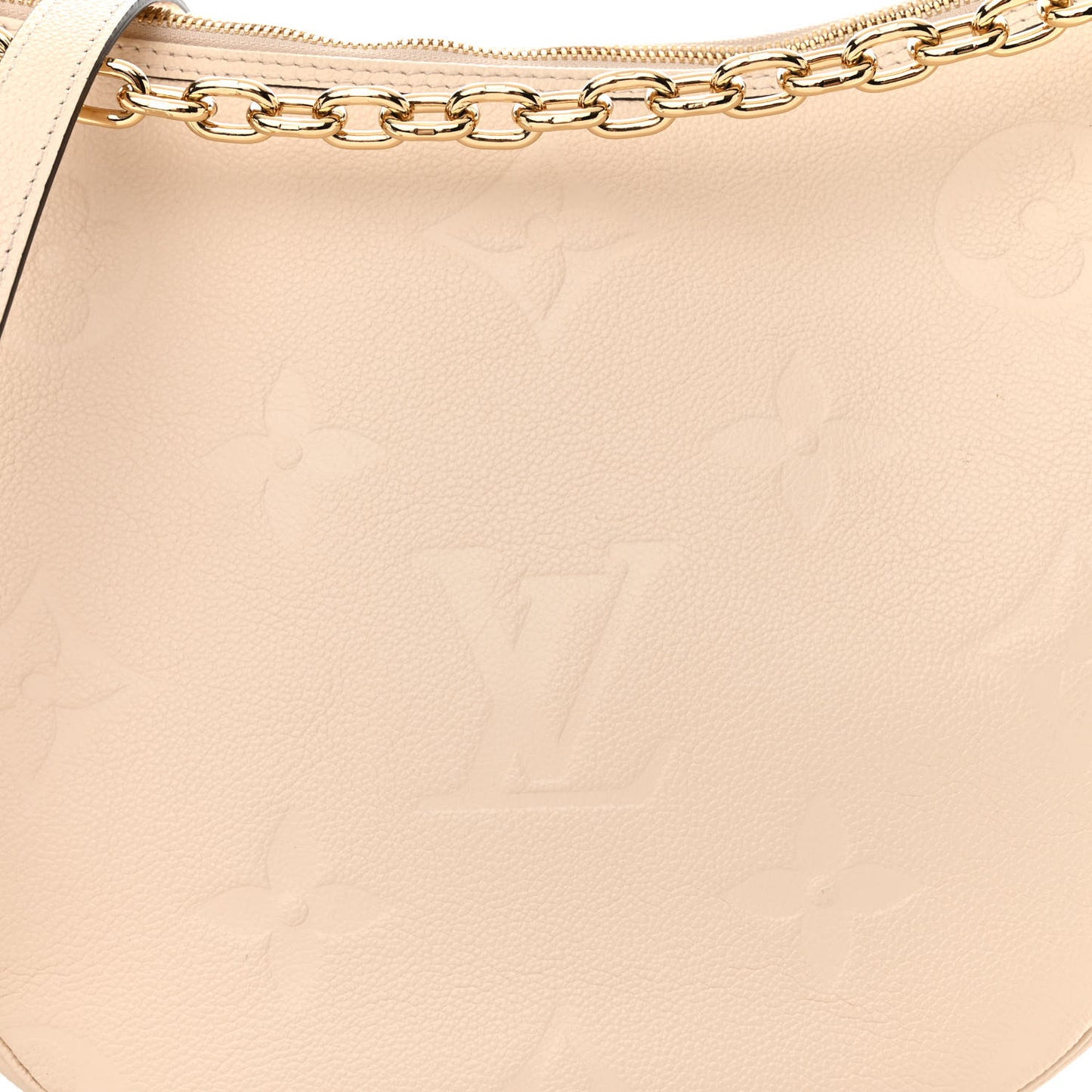 Empreinte Monogram Giant Loop Hobo Cream