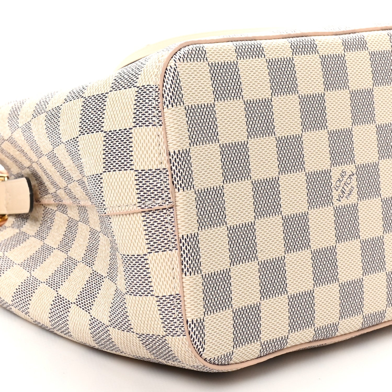 Louis Vuitton Damier Azur Braided Neonoe BB Pink 9 of 10