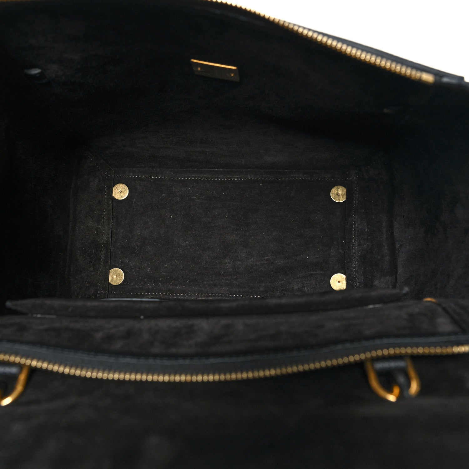 Celine Grained Calfskin Mini Belt Bag Black 5 of 11