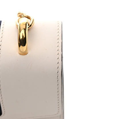 Gucci Calfskin Mini Sylvie Chain Shoulder Bag White 13 of 14