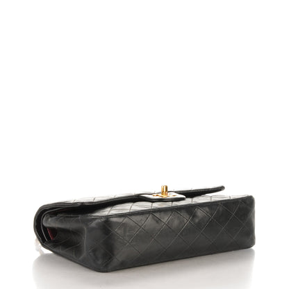Chanel Lambskin Quilted Medium Double Flap Black 4 of 13