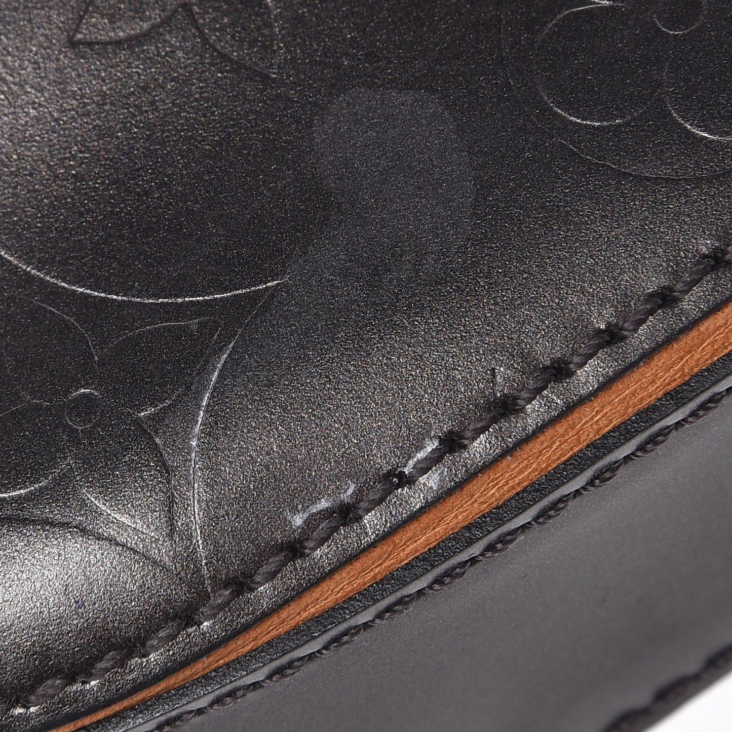 Mat Monogram Fowler Black