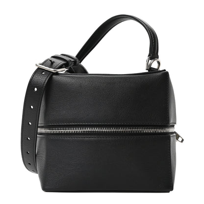 Balenciaga Dolly Calfskin 4X4 Shoulder Bag Black White 1 of 19