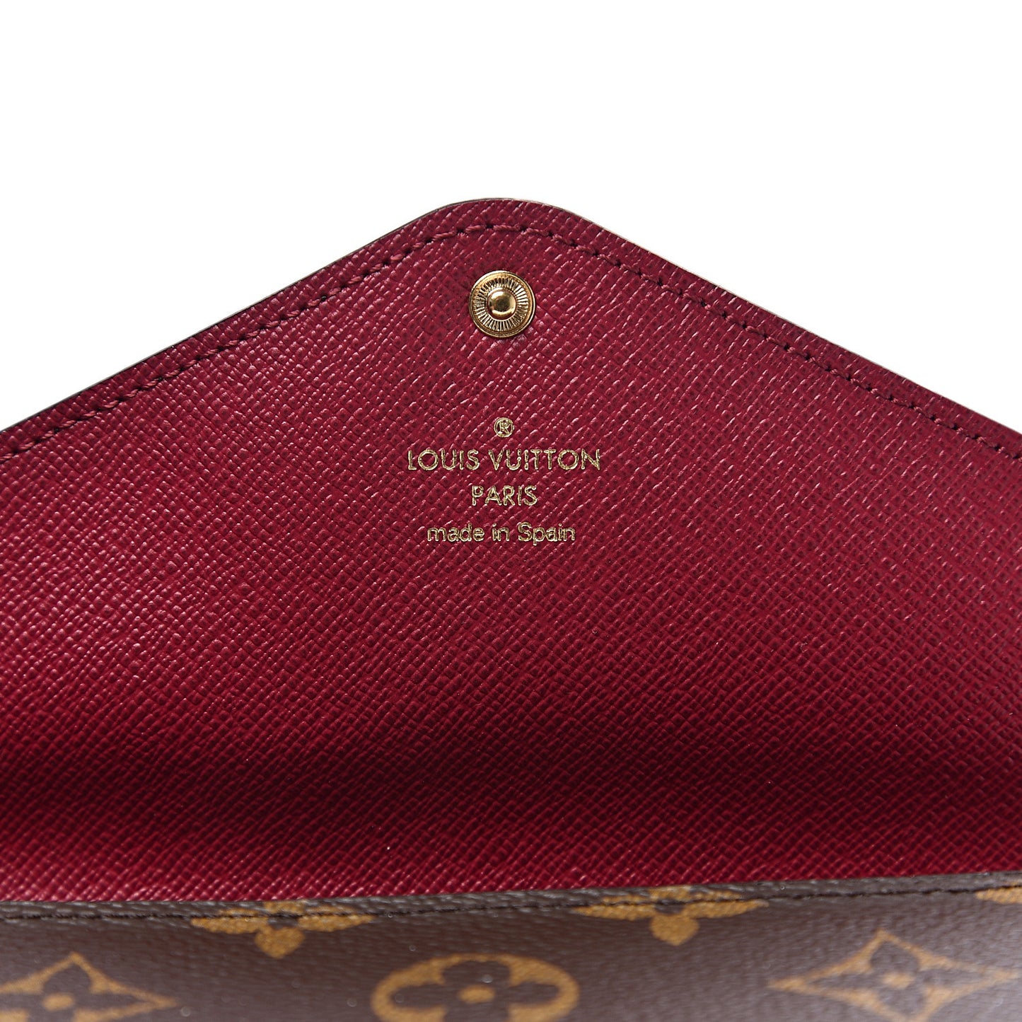 Monogram Josephine Wallet Fuchsia