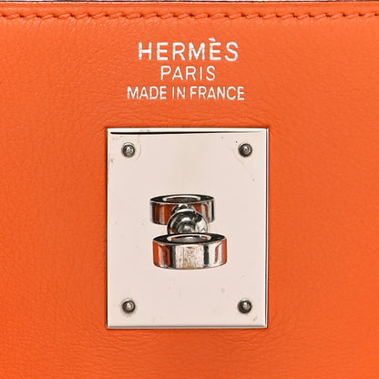 Hermes Swift Kelly Retourne 35 Orange 6 of 11