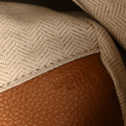 Loewe Grained Calfskin Small Puzzle Bag Tan 7 of 11
