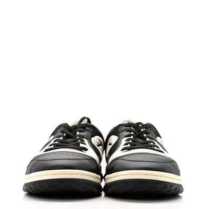 Gucci Dali Soft Calfskin Mens Mac80 Sneakers 10.5 Black White 3 of 14