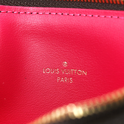 Louis Vuitton Monogram 2021 Christmas Animation Hollywood Pochette Felicie Chain Wallet Fuchsia 11 of 14