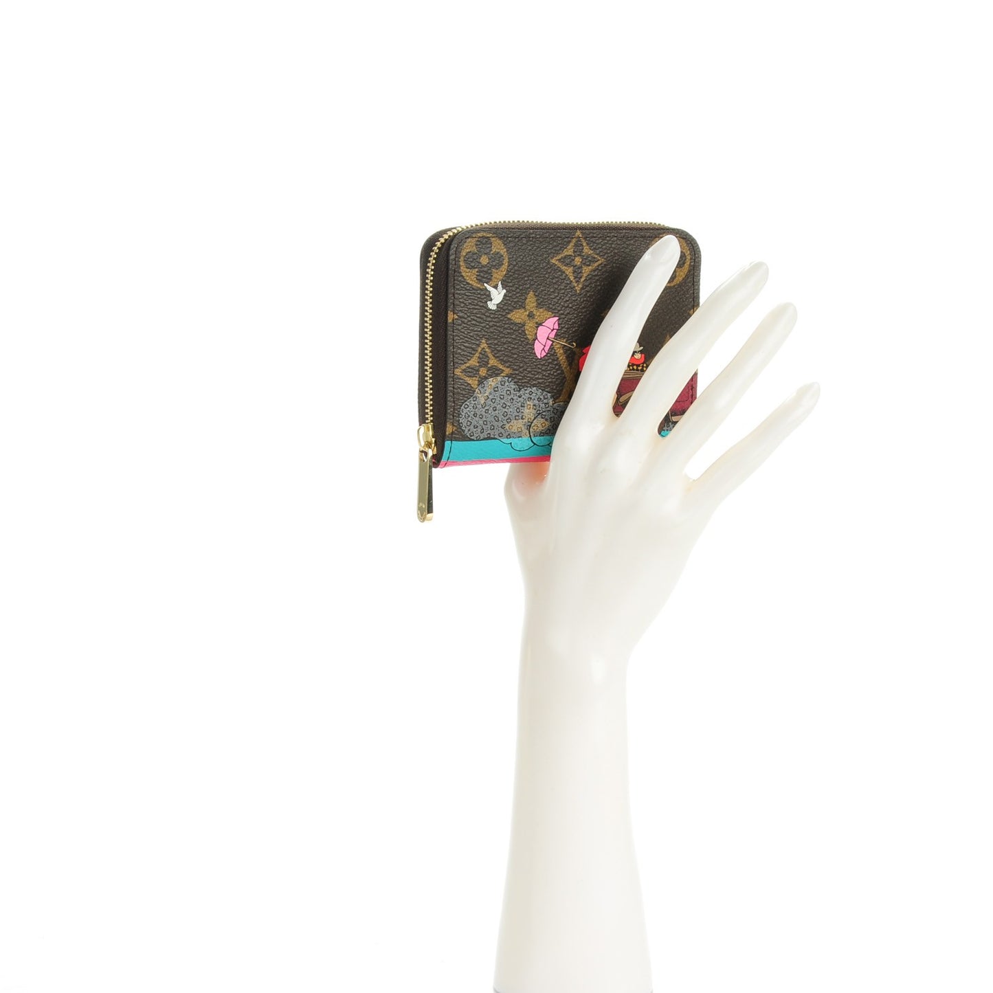 Monogram 2015 Christmas Animation Zippy Coin Purse