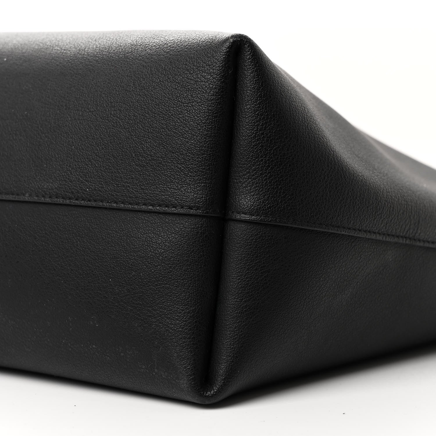 Saint Laurent Calfskin Large Shopping Tote Tote Black 11 of 14