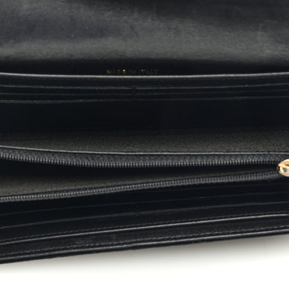 Chanel Velvet Boy Wallet On Removable Chain Black 5 of 8