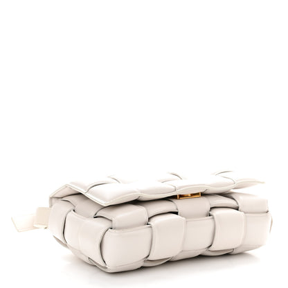 Bottega Veneta Nappa Maxi Intreccio Padded Cassette Crossbody Bag Chalk 4 of 11