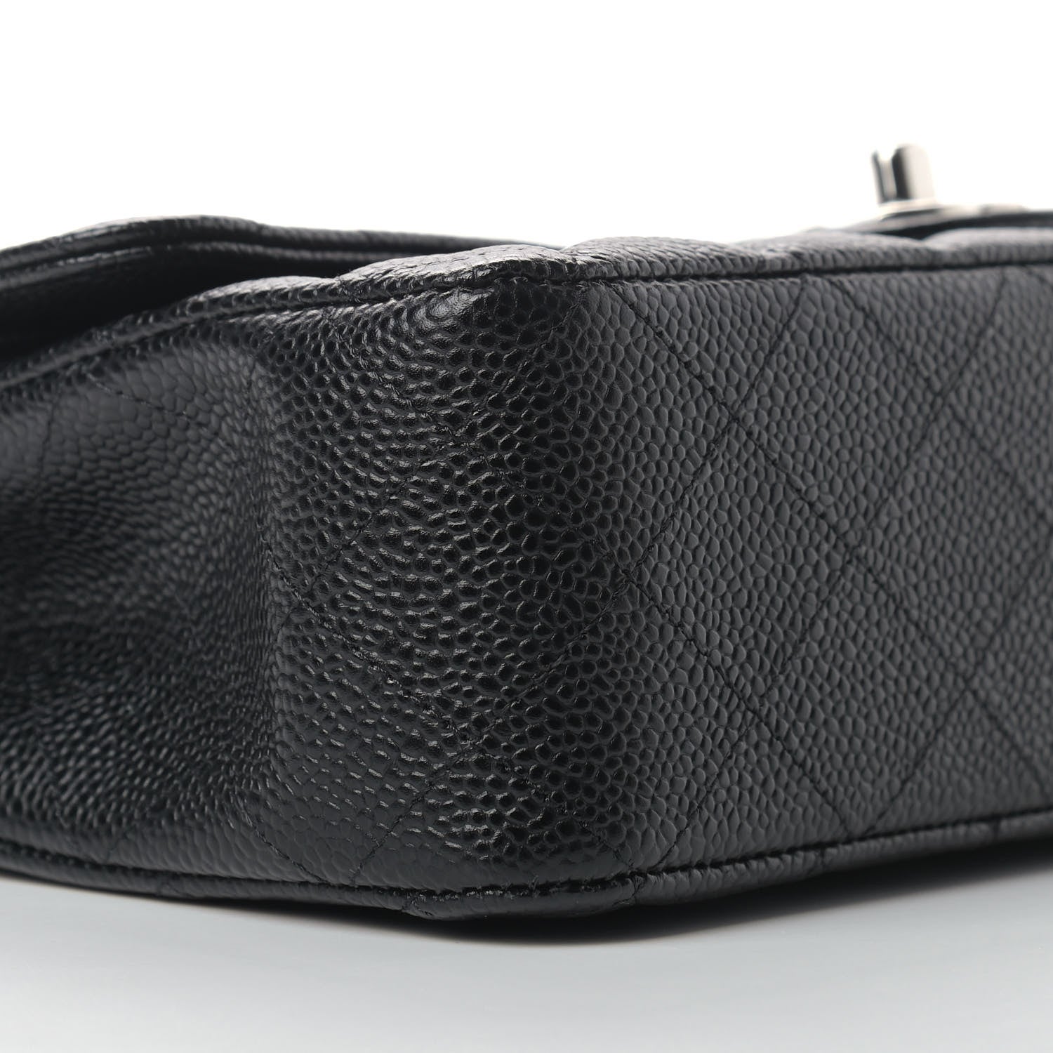 Chanel Caviar Quilted Medium Double Flap Black 8 of 11