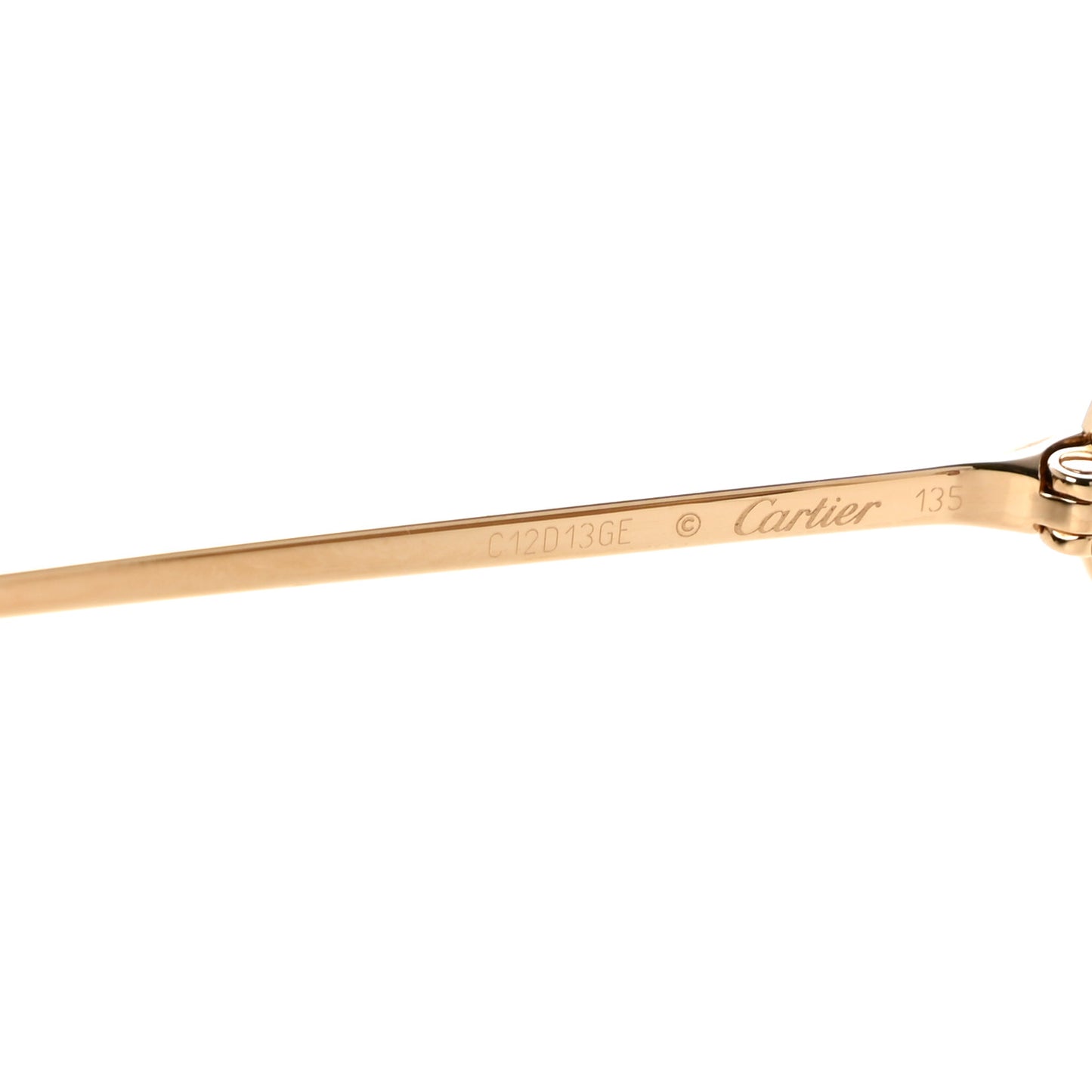 Metal C Decor CT0037RS Sunglasses Gold
