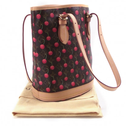Louis Vuitton Monogram Cerises Petite Bucket Bag Cherry 3 of 8