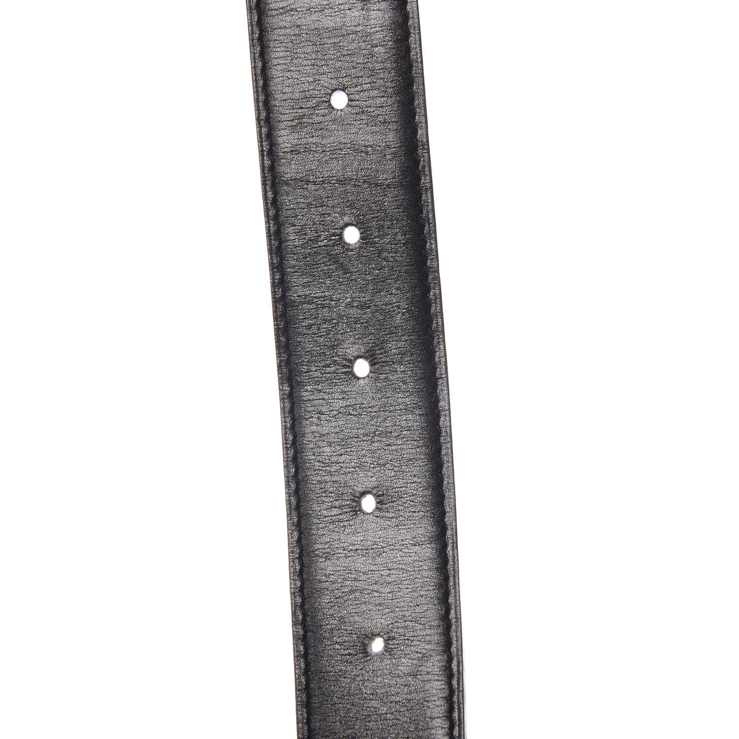 Box Togo Collier De Chien CDC Belt 90 Black Etoupe