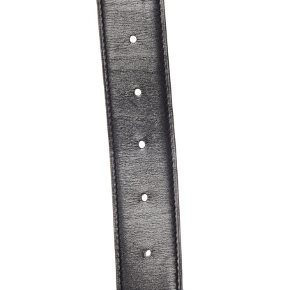 Hermes Box Togo Collier De Chien CDC Belt 90 Black Etoupe 6 of 6