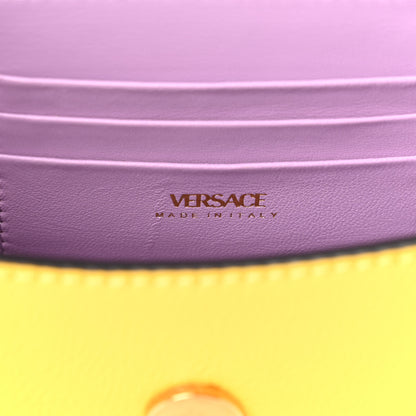 Versace Grained Calfskin Mini La Medusa Bag Yellow 6 of 9