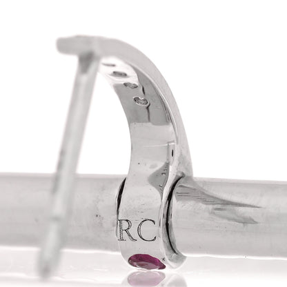 Roberto Coin 18K White Gold Diamond Classica Parisienne Round Drop Earrings 4 of 4