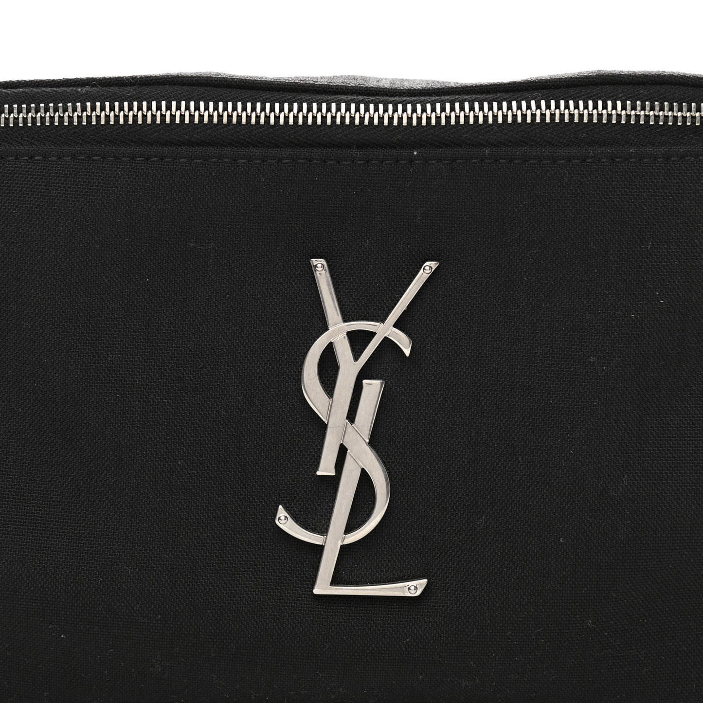 Canvas Monogram Belt Bag Black