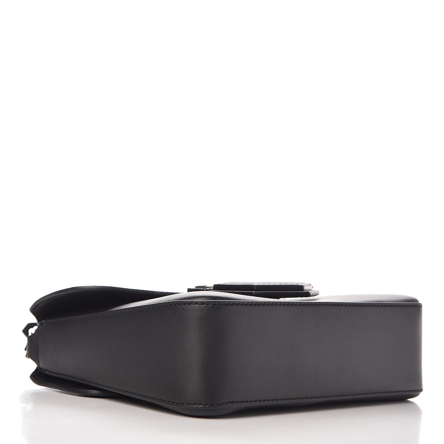 Calfskin Small Nobile Shoulder Bag Black
