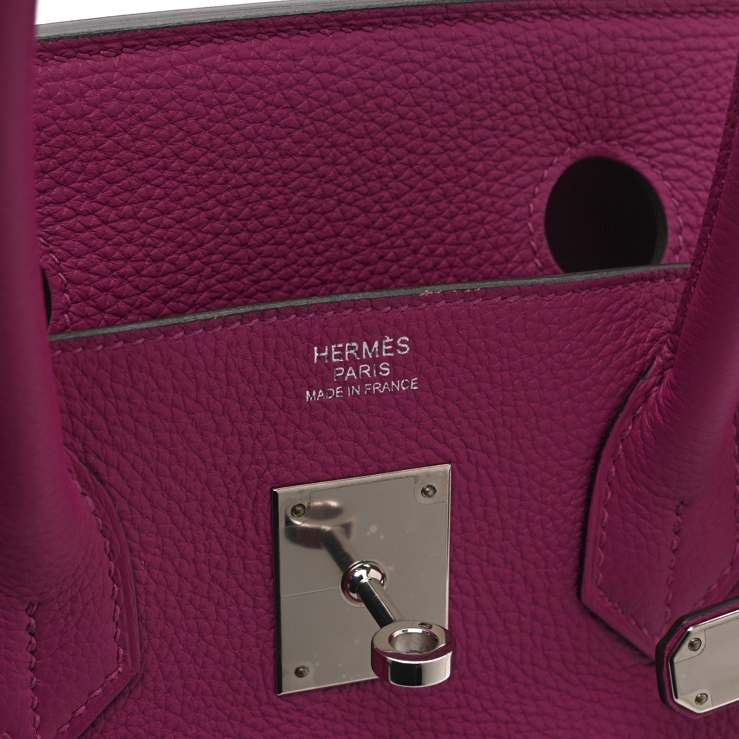 Hermes Togo Birkin 30 Rose Pourpre 6 of 10