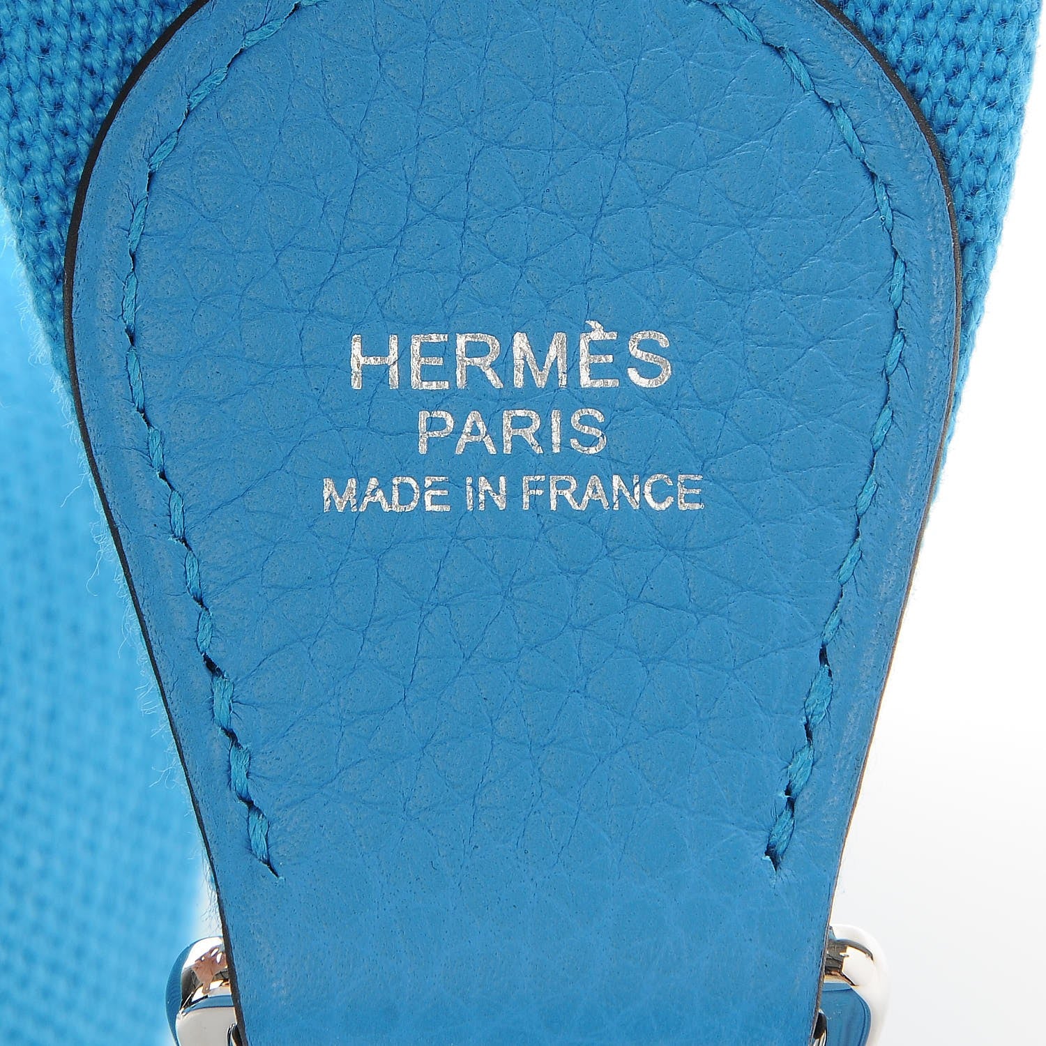 Hermes Taurillon Clemence Evelyne III PM Bleu Zanzibar 7 of 8