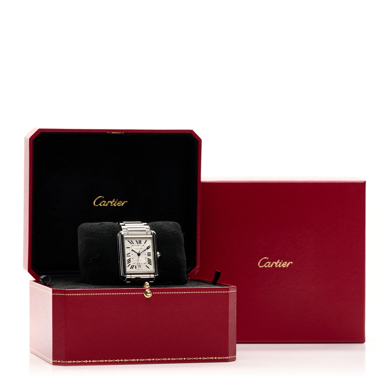 Cartier Stainless Steel 31mm Tank Must Automatic Watch 5 of 5