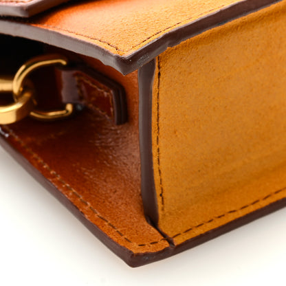 Jacquemus Patent Le Chiquito Shaded Orange 7 of 8