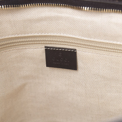 Gucci GG Supreme Monogram Medium Zippered Tote Dark Brown 6 of 13