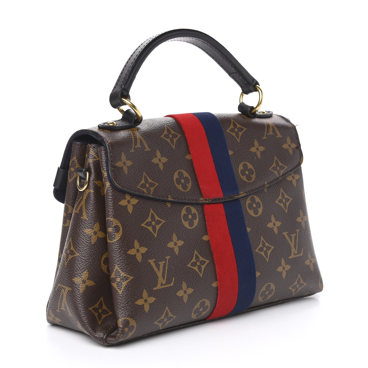 Louis Vuitton Monogram Georges BB Marine Cherry 2 of 11