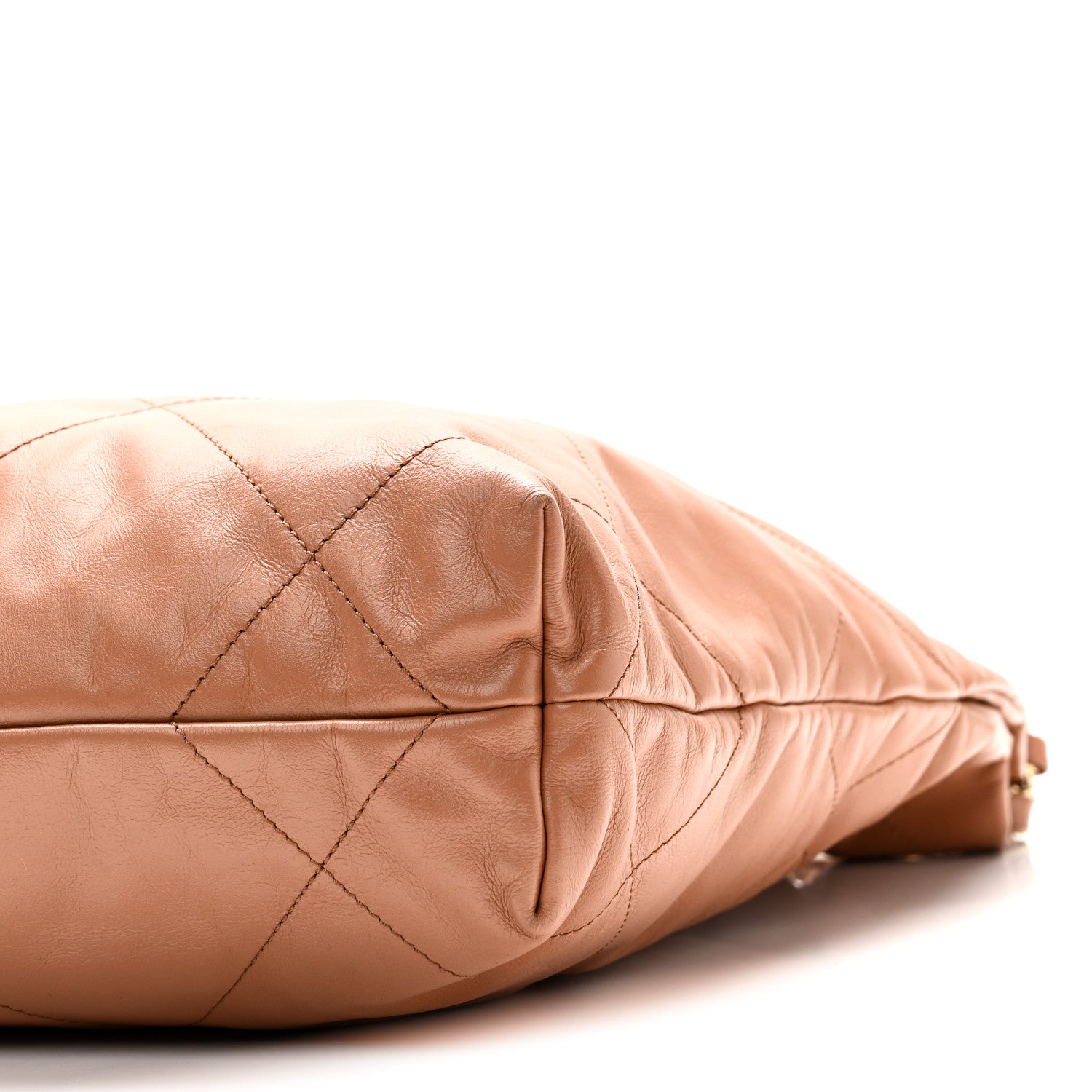 Chanel Shiny Calfskin Quilted Small Chanel 22 Beige 12 of 12
