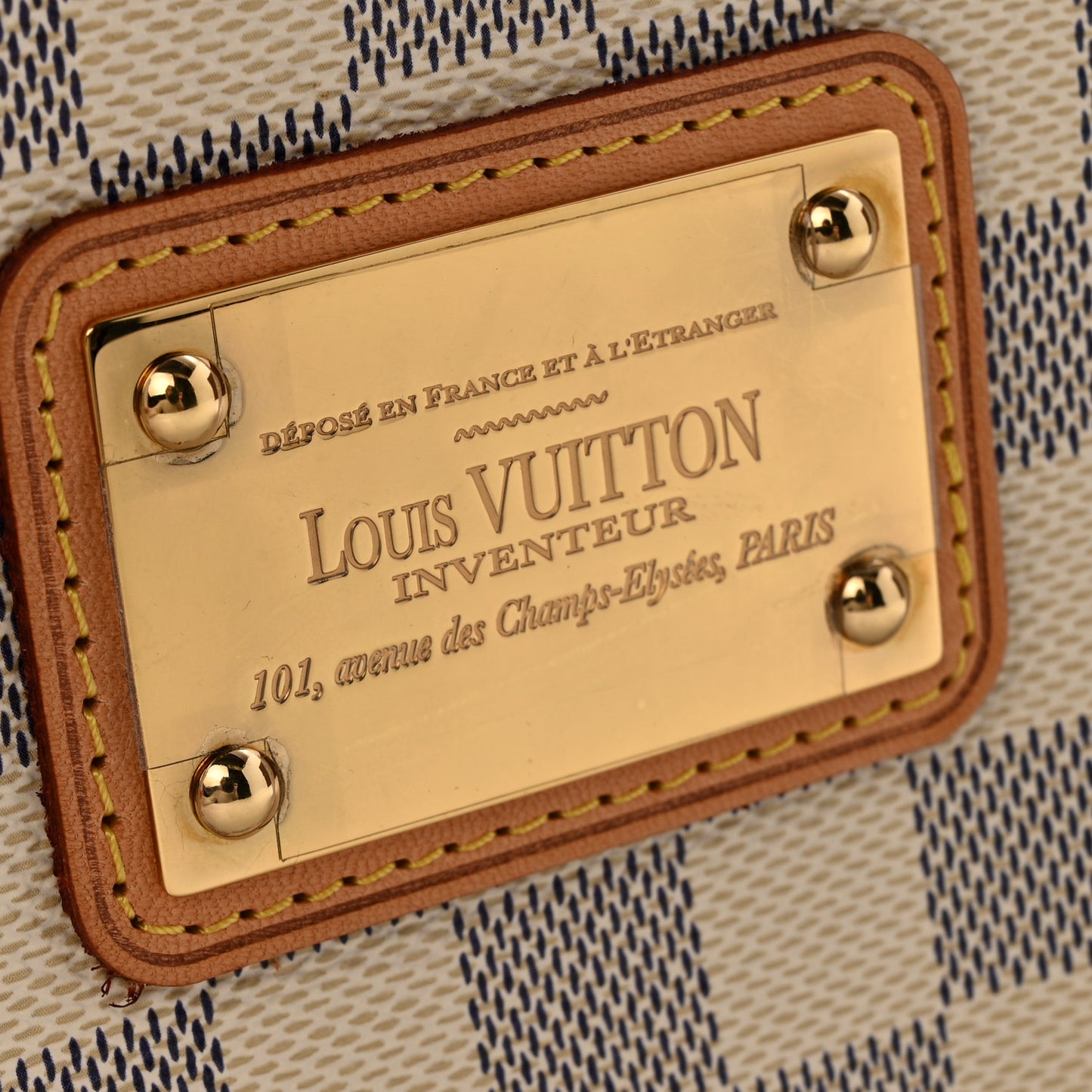 Damier Azur Eva Clutch