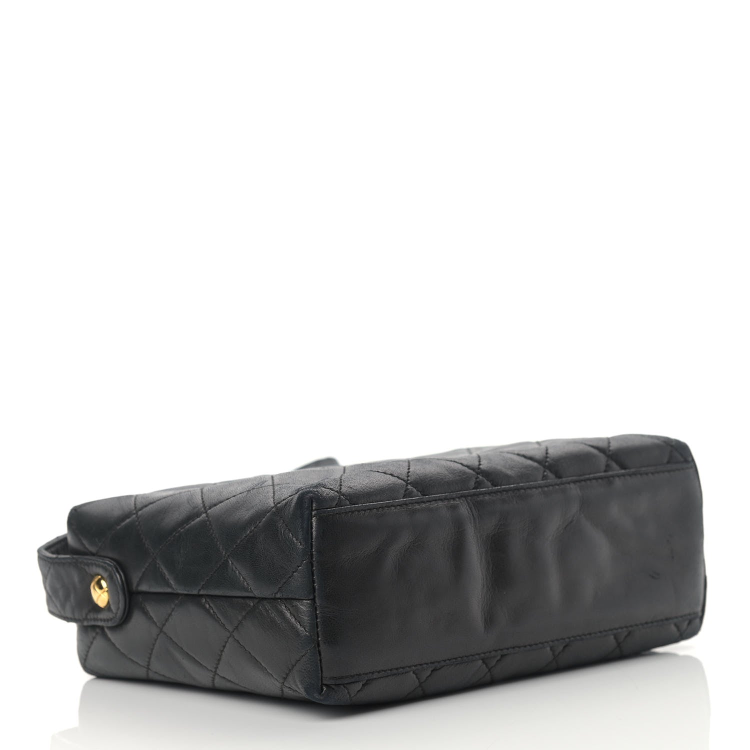 Chanel Lambskin Quilted Flap Shoulder Bag Black 3 of 16