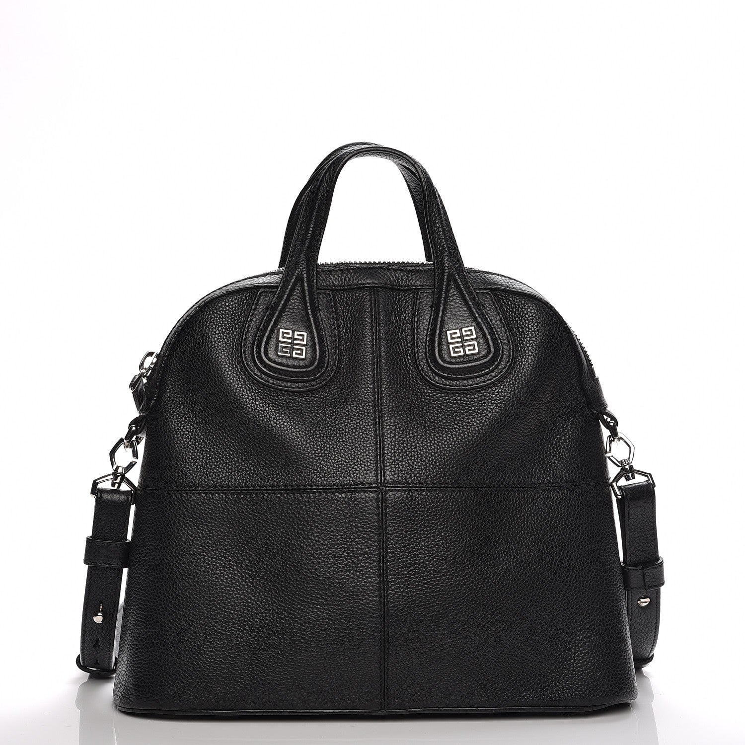Givenchy Pebbled Calfskin Medium Palma Nightingale Black 3 of 9