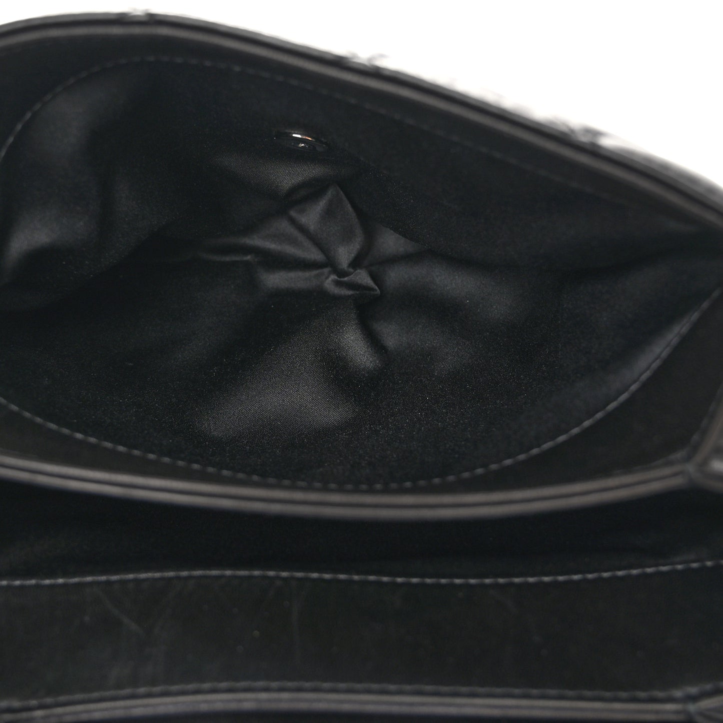 Lambskin Quilted Large Chanel 3 Flap Black