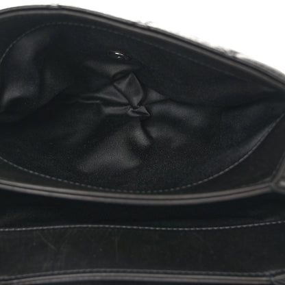Chanel Lambskin Quilted Large Chanel 3 Flap Black 5 of 10