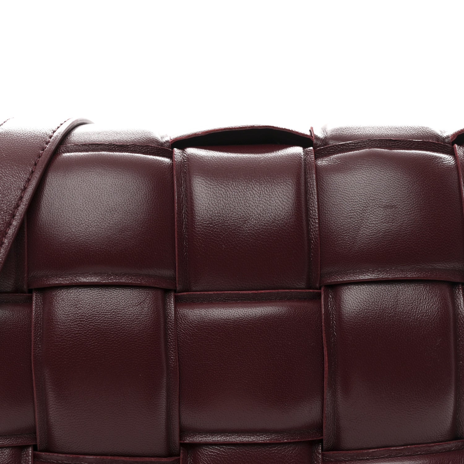 Bottega Veneta Nappa Maxi Intreccio Padded Cassette Crossbody Bag Barolo 7 of 10