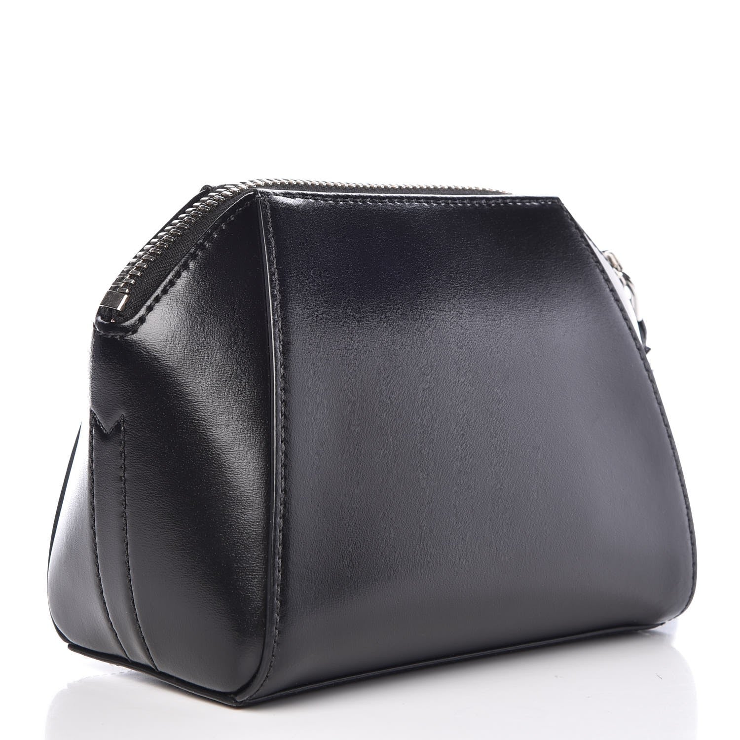 Givenchy Shiny Lord Calfskin Small Antigona Beauty Wristlet Black 3 of 7