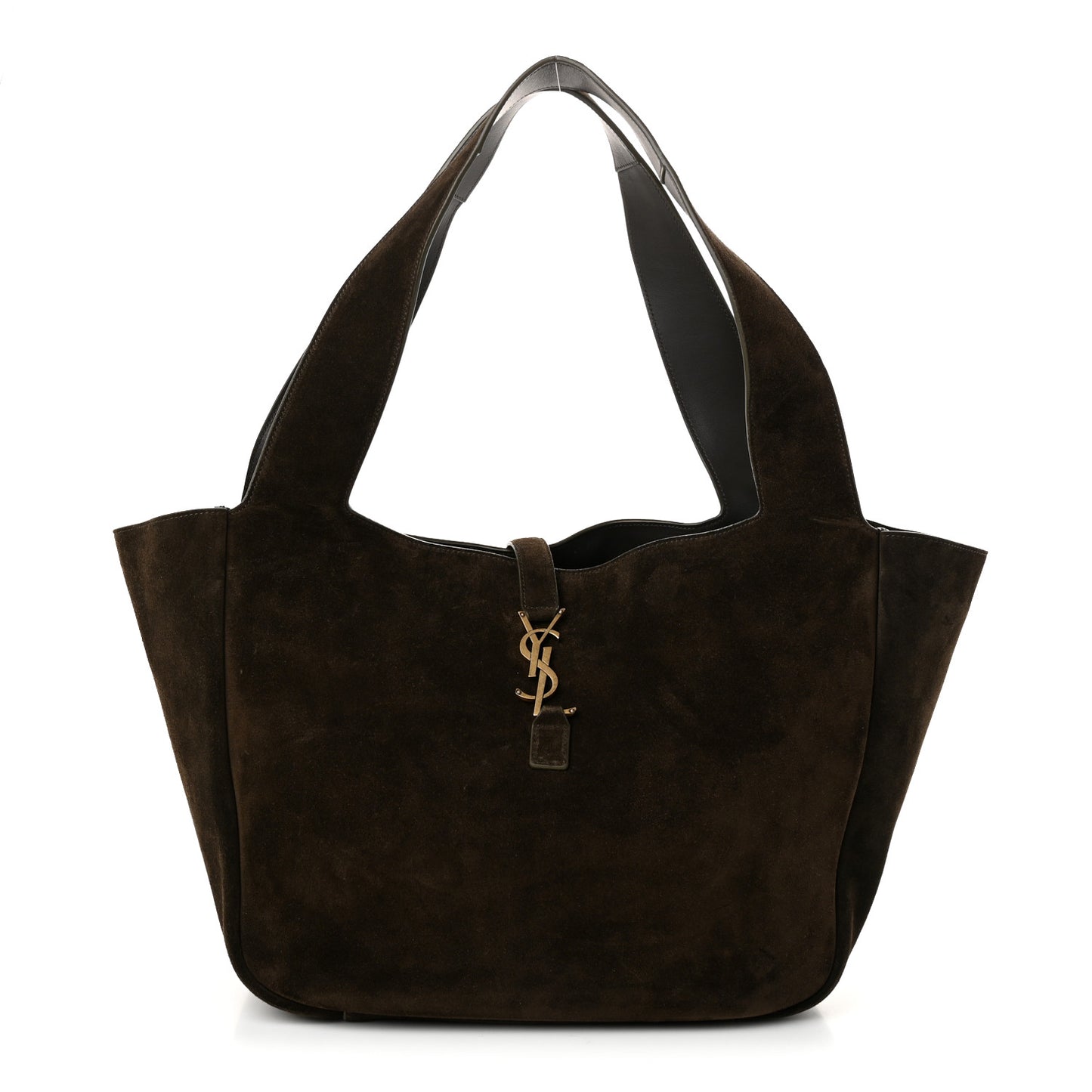 Suede Bea Tote Bark Brown