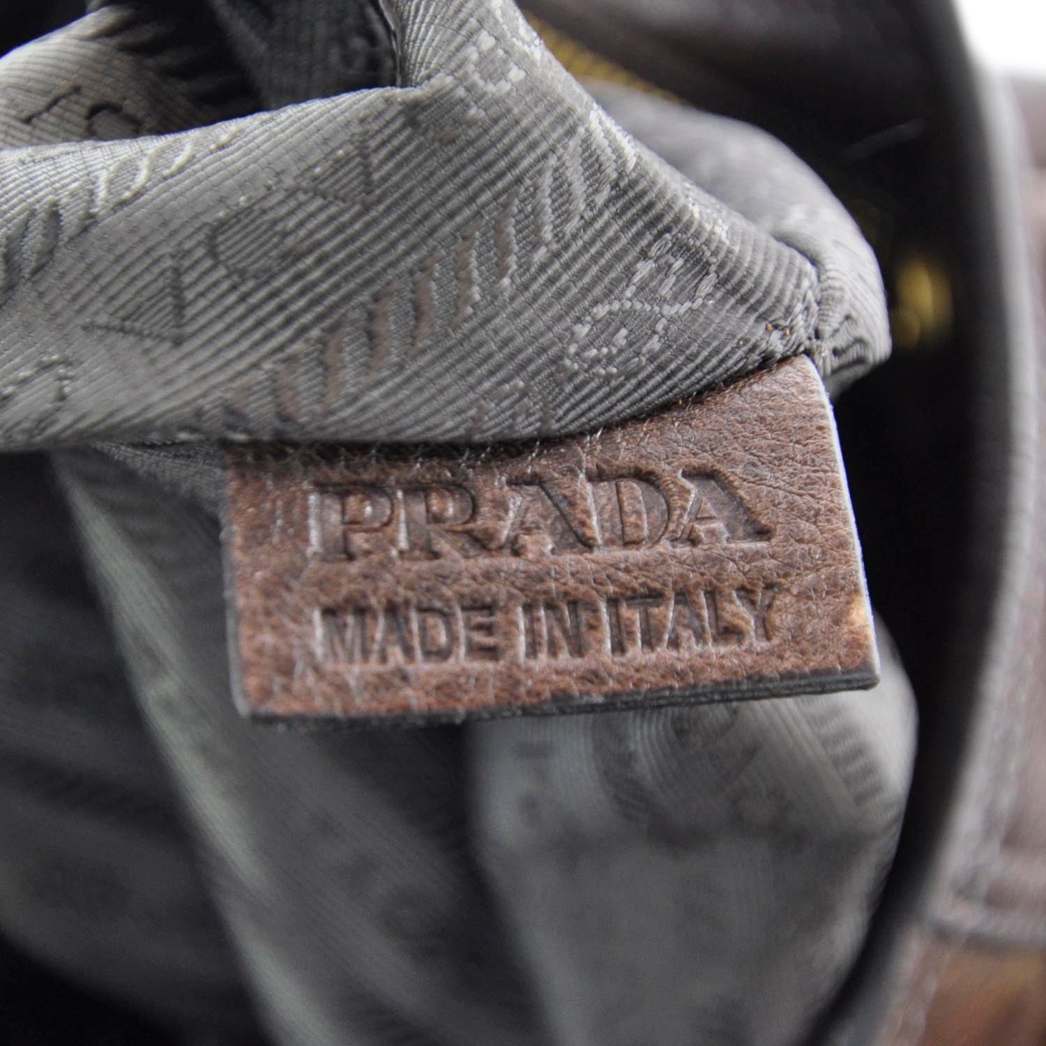 Prada Cervo Deerskin Large Shoulder Bag 11 of 13