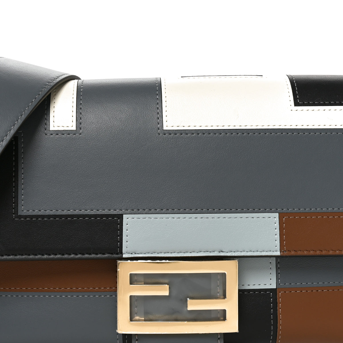 Vitello Grace Intarsio Geometric Multicolor