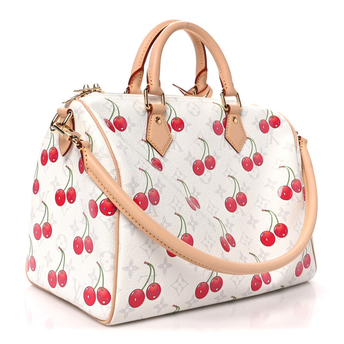 Louis Vuitton LV X TM Monogram Cerises Speedy Soft Bandouliere 30 3 of 10