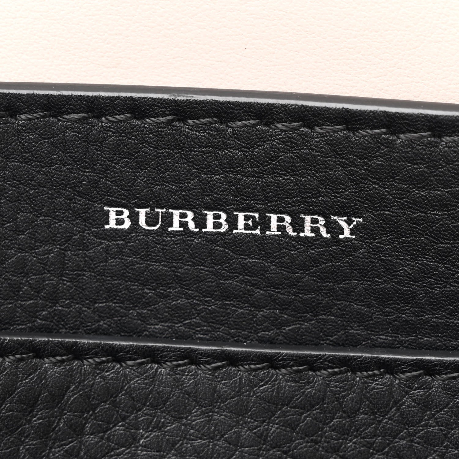 Burberry Soft Grain Calfskin Small Belt Bag Black 6 of 13