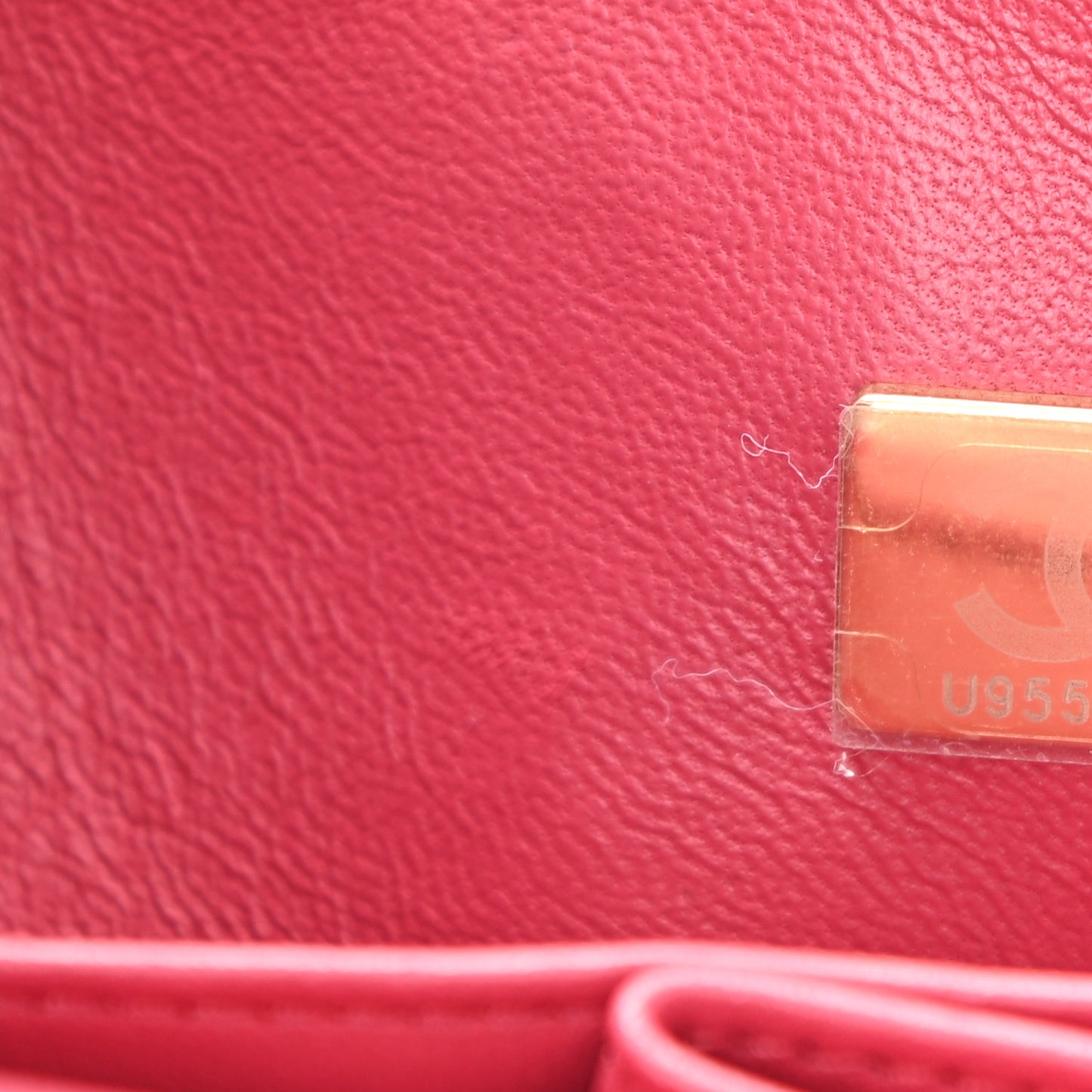 Caviar Quilted Small Double Flap Dark Pink