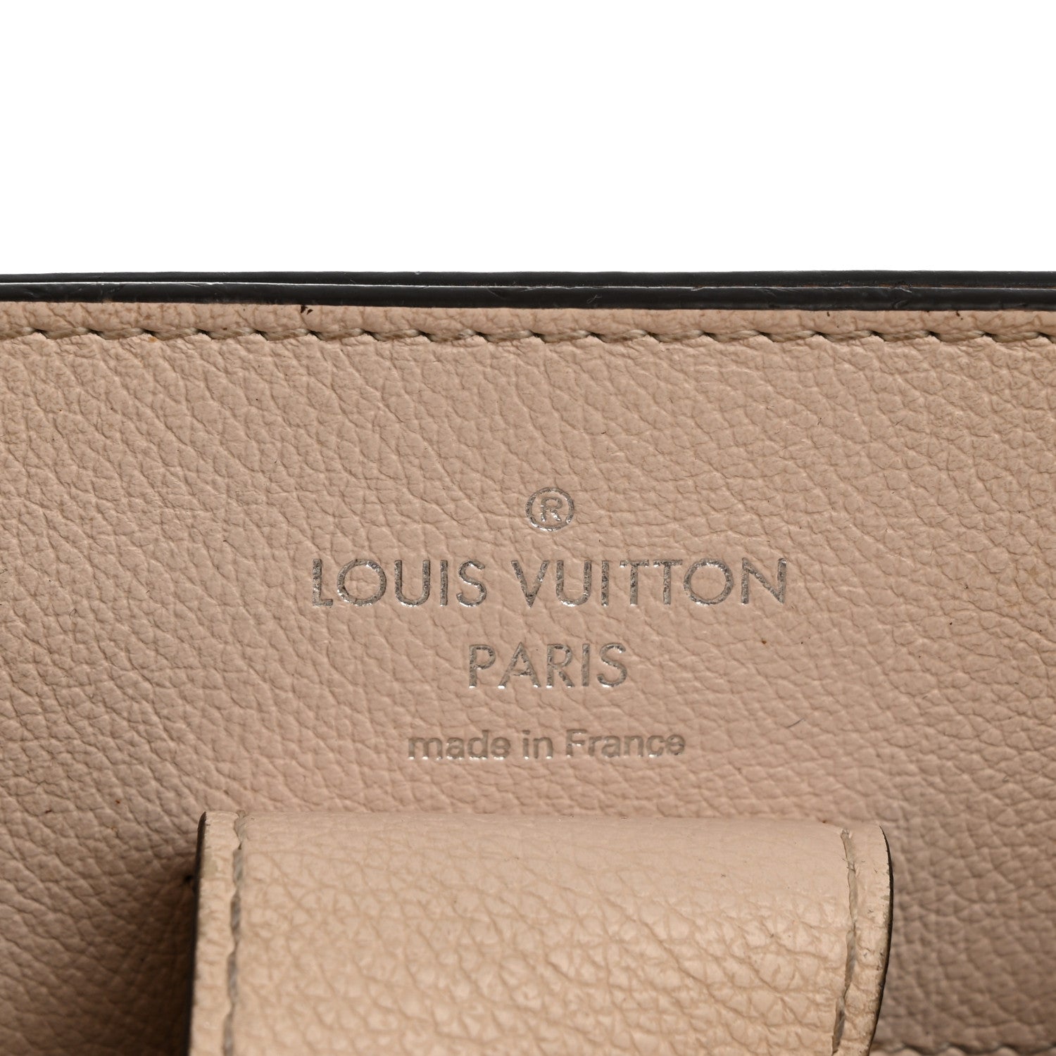 Louis Vuitton Calfskin Lockme Bucket Soie Quartz Calla 6 of 14